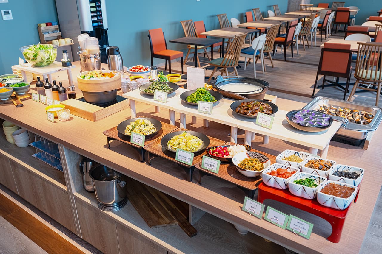 たびのホテル佐渡Annex 朝食ビュッフェ
