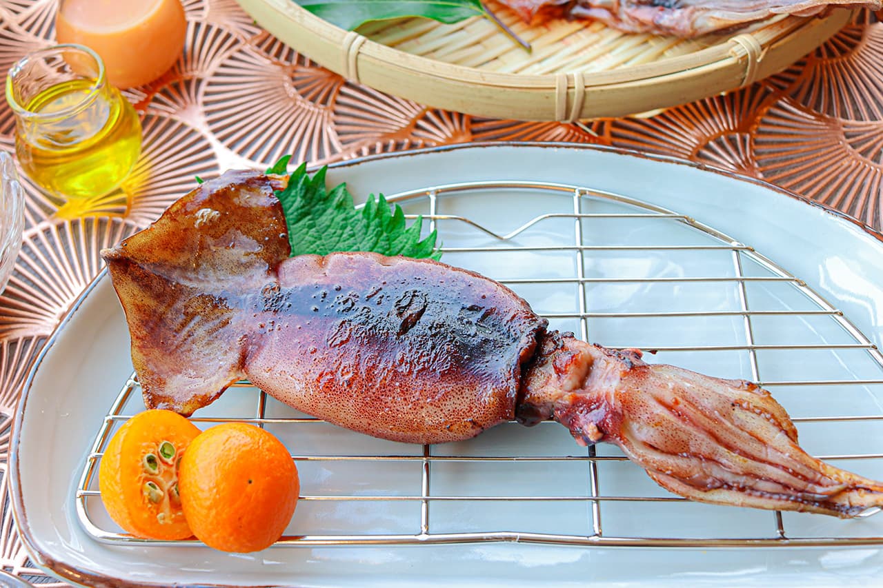 たびのホテル佐渡Annex 朝食 いかの丸干し